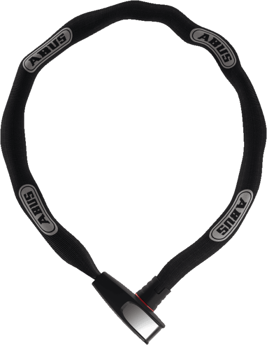 antivol  ABUS  STEEL-O-CHAIN™ 8807K/110 NOIR avec clefs  