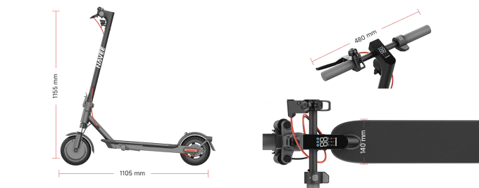 Trottinette électrique E25 PRO 