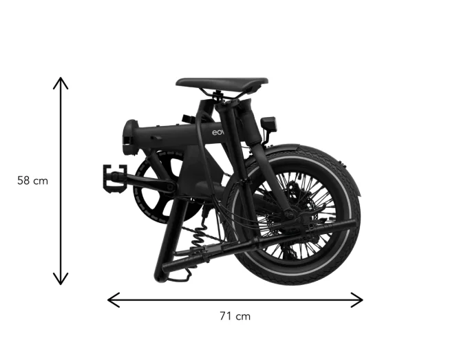 Vélo électrique pliant EOVOLT MORNING  16 Pouces 